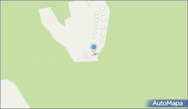 Niesulice, Niesulice, 17F, mapa Niesulice