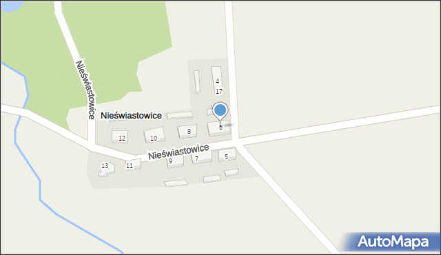 Nieświastowice, Nieświastowice, 6, mapa Nieświastowice