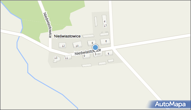 Nieświastowice, Nieświastowice, 7, mapa Nieświastowice