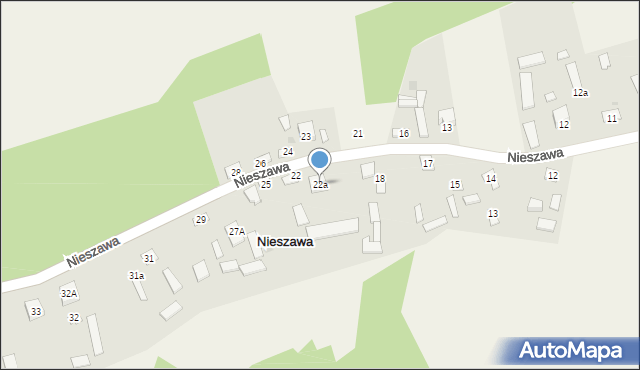 Nieszawa, Nieszawa, 22a, mapa Nieszawa