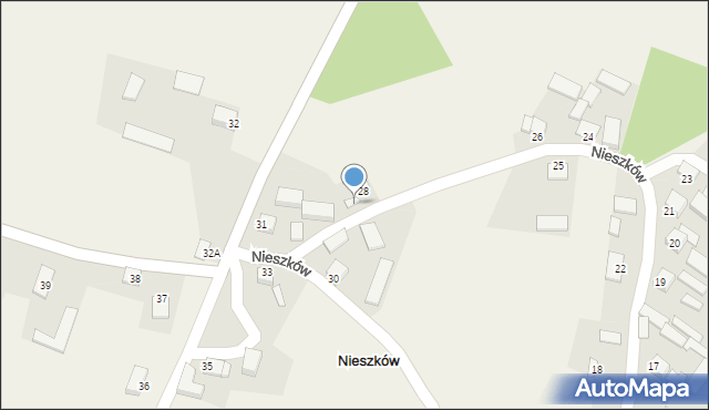 Nieszków, Nieszków, 29, mapa Nieszków