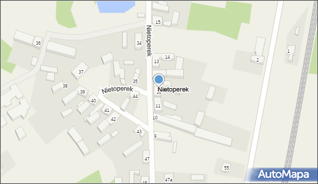 Nietoperek, Nietoperek, 12, mapa Nietoperek