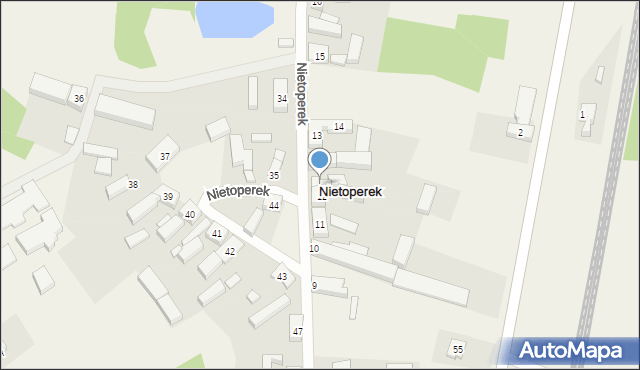 Nietoperek, Nietoperek, 13a, mapa Nietoperek