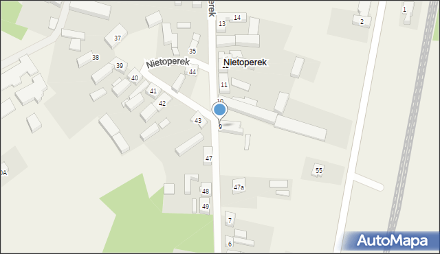 Nietoperek, Nietoperek, 9, mapa Nietoperek