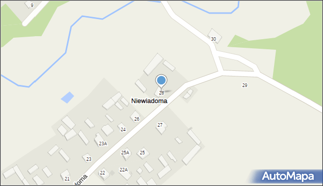 Niewiadoma, Niewiadoma, 28, mapa Niewiadoma