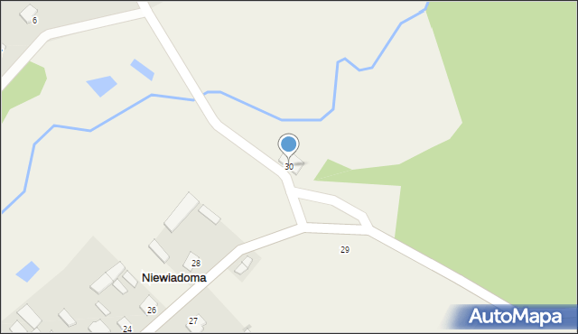 Niewiadoma, Niewiadoma, 30, mapa Niewiadoma