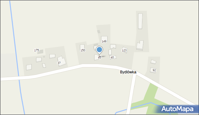 Niewiarów, Niewiarów, 45, mapa Niewiarów