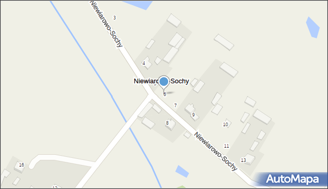 Niewiarowo-Sochy, Niewiarowo-Sochy, 6, mapa Niewiarowo-Sochy