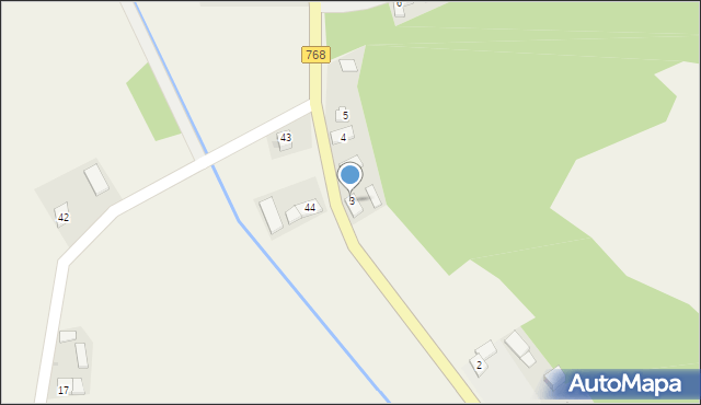 Niewiatrowice, Niewiatrowice, 3, mapa Niewiatrowice