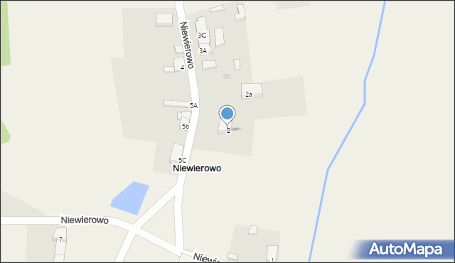 Niewierowo, Niewierowo, 2, mapa Niewierowo