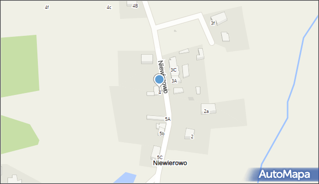 Niewierowo, Niewierowo, 4, mapa Niewierowo