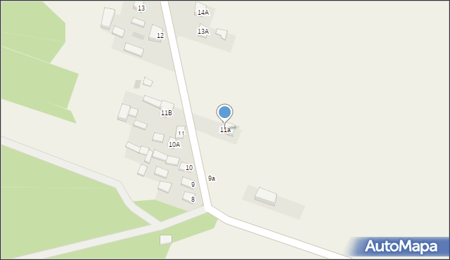 Niewierszyn, Niewierszyn, 10A, mapa Niewierszyn