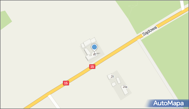 Niewierz, Niewierz, 40, mapa Niewierz