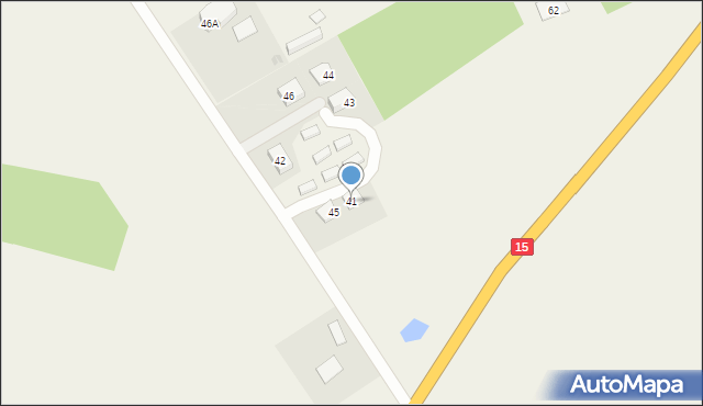 Niewierz, Niewierz, 41, mapa Niewierz