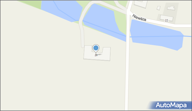 Niewikla, Niewikla, 19, mapa Niewikla