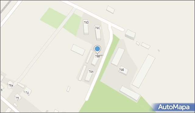 Niezabitów, Niezabitów, 79B, mapa Niezabitów