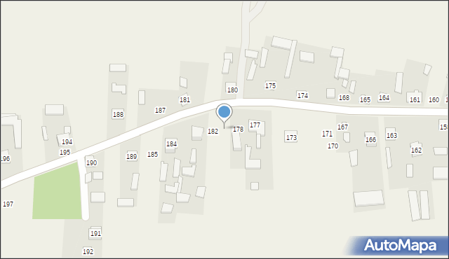 Niezdów, Niezdów, 179, mapa Niezdów