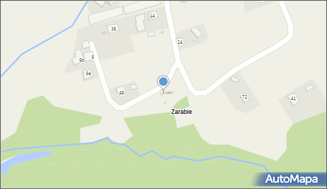 Niezdów, Niezdów, 9, mapa Niezdów