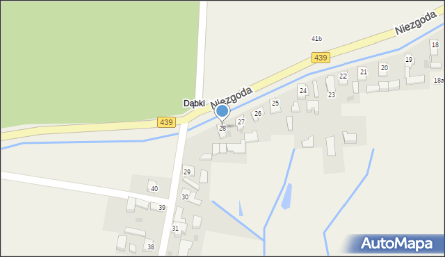 Niezgoda, Niezgoda, 28, mapa Niezgoda