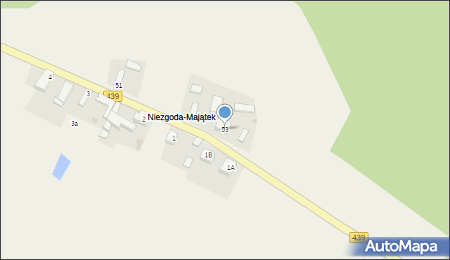 Niezgoda, Niezgoda, 53, mapa Niezgoda