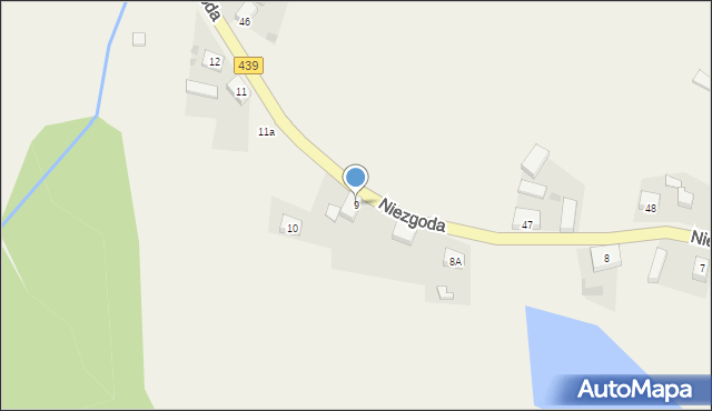 Niezgoda, Niezgoda, 9, mapa Niezgoda