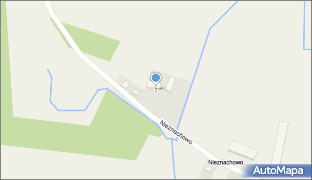 Nieznachowo, Nieznachowo, 2, mapa Nieznachowo