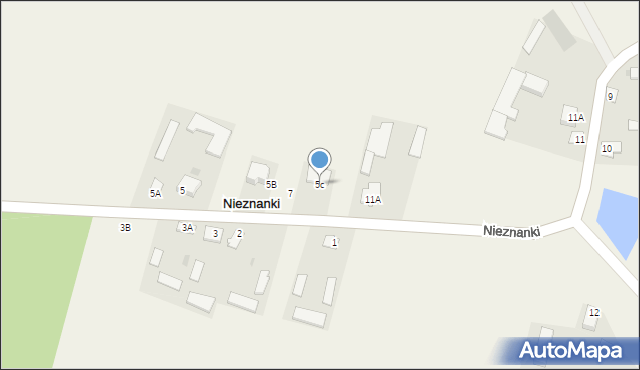 Nieznanki, Nieznanki, 5c, mapa Nieznanki