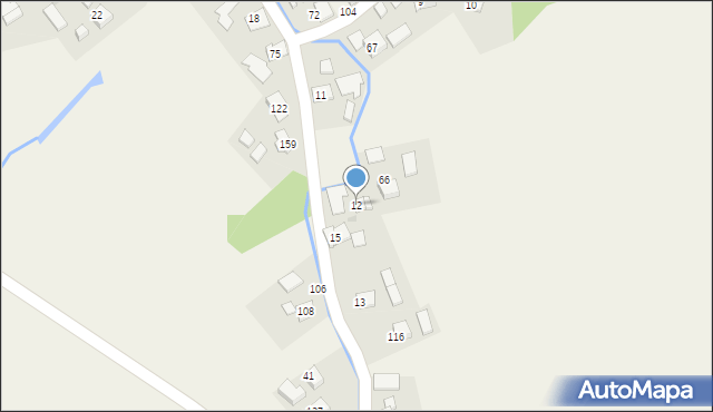 Nieznanowice, Nieznanowice, 12, mapa Nieznanowice