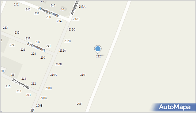 Nieżywięć, Nieżywięć, 232, mapa Nieżywięć