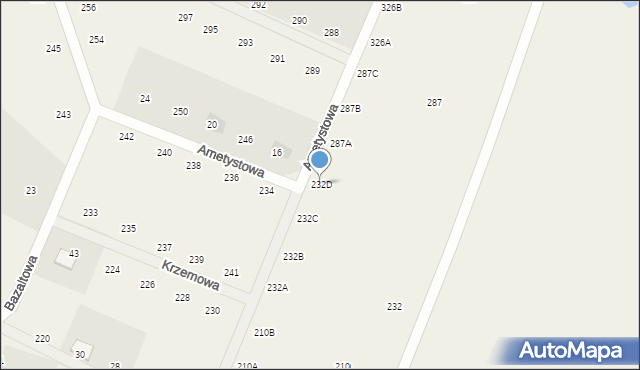 Nieżywięć, Nieżywięć, 232D, mapa Nieżywięć