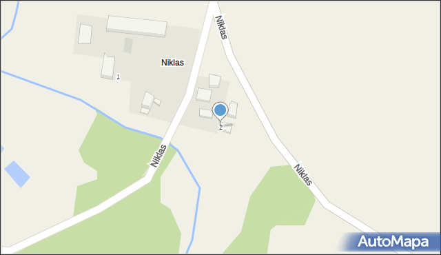Niklas, Niklas, 2, mapa Niklas