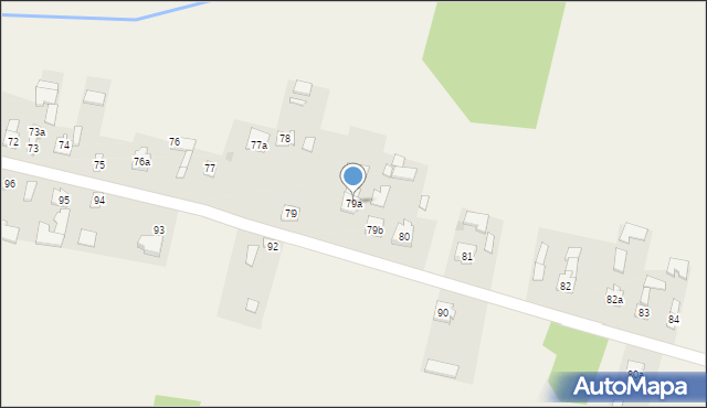 Ninków, Ninków, 79a, mapa Ninków