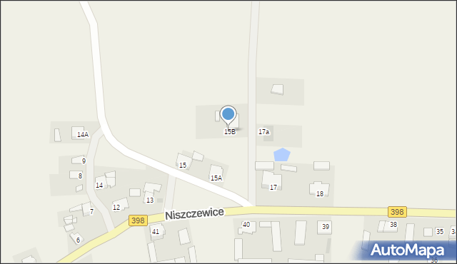 Niszczewice, Niszczewice, 15B, mapa Niszczewice