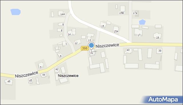 Niszczewice, Niszczewice, 41, mapa Niszczewice