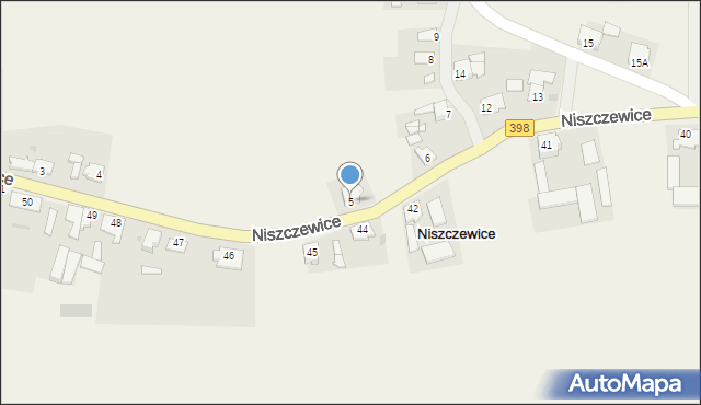 Niszczewice, Niszczewice, 5, mapa Niszczewice