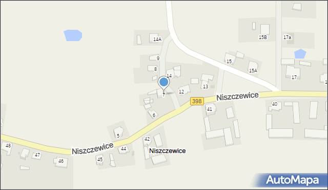 Niszczewice, Niszczewice, 7, mapa Niszczewice