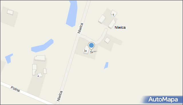 Niwica, Niwica, 5A, mapa Niwica