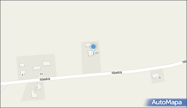 Niwka, Niwka, 1, mapa Niwka