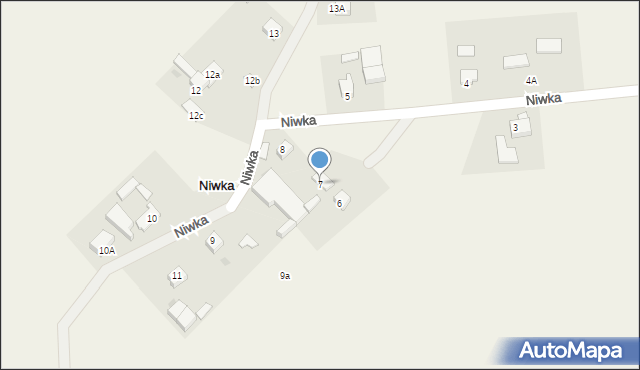 Niwka, Niwka, 7, mapa Niwka