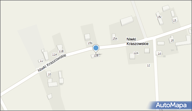 Niwki Kraszowskie, Niwki Kraszowskie, 12B, mapa Niwki Kraszowskie