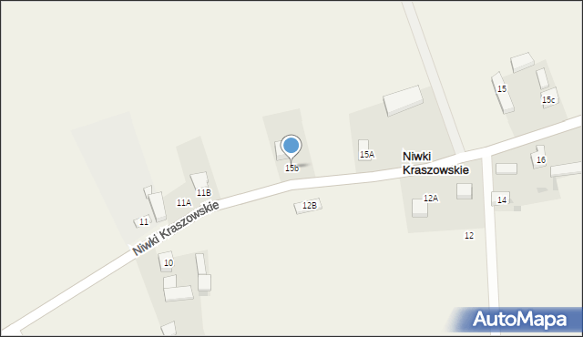 Niwki Kraszowskie, Niwki Kraszowskie, 15b, mapa Niwki Kraszowskie