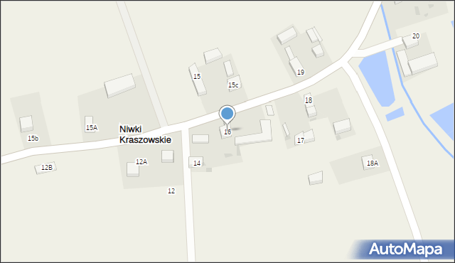 Niwki Kraszowskie, Niwki Kraszowskie, 16, mapa Niwki Kraszowskie