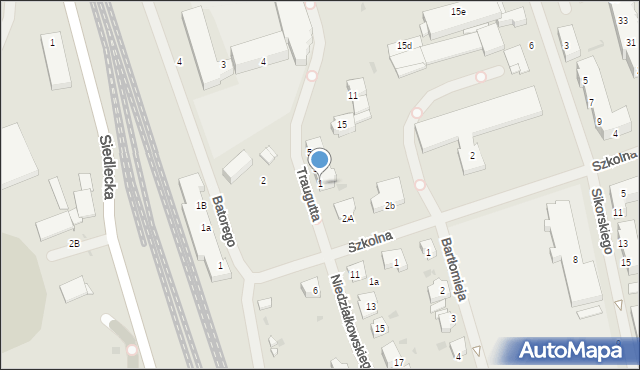 Police, Niedziałkowskiego Mieczysława, 1, mapa Police