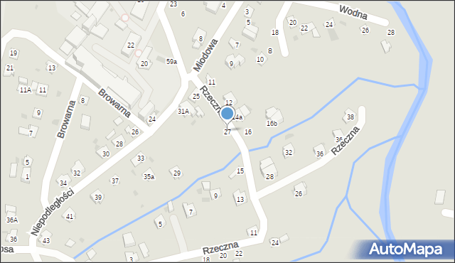 Przeworsk, Niepodległości, 27, mapa Przeworsk