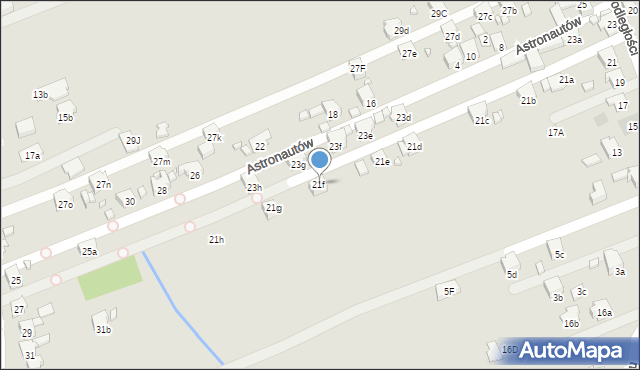 Pszów, Niepodległości, 21f, mapa Pszów