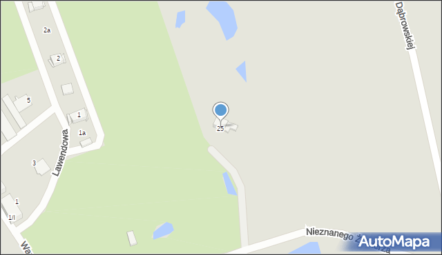 Radzionków, Nieznanego Żołnierza, 21A, mapa Radzionków