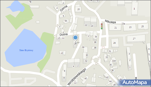 Siemianowice Śląskie, Niepodległości, 28, mapa Siemianowice Śląskie