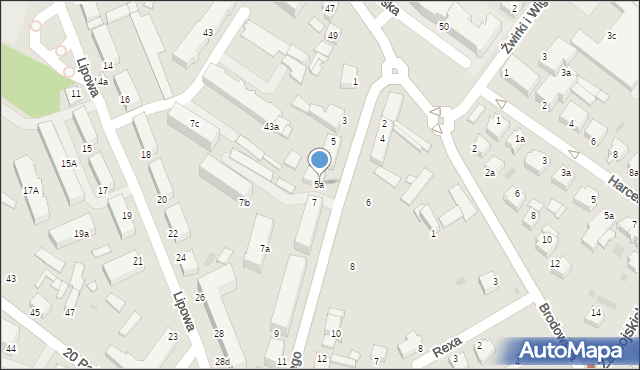 Środa Wielkopolska, Niedziałkowskiego Mieczysława, 5a, mapa Środa Wielkopolska