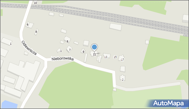 Stąporków, Nieborowska, 11, mapa Stąporków