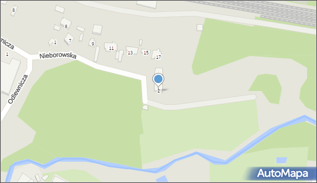 Stąporków, Nieborowska, 2, mapa Stąporków